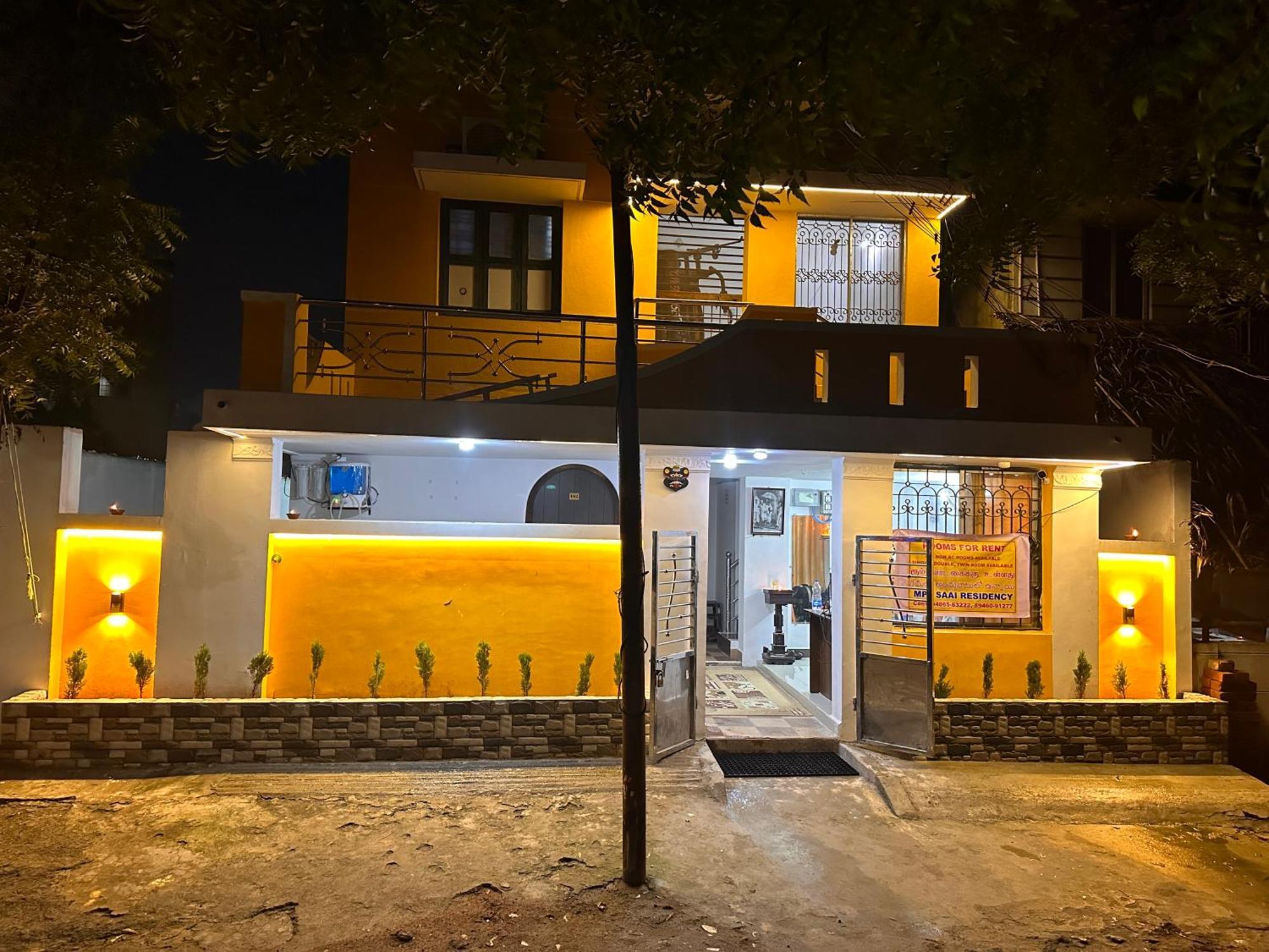 Tiruvannāmalai Mps Saai Residency酒店 外观 照片